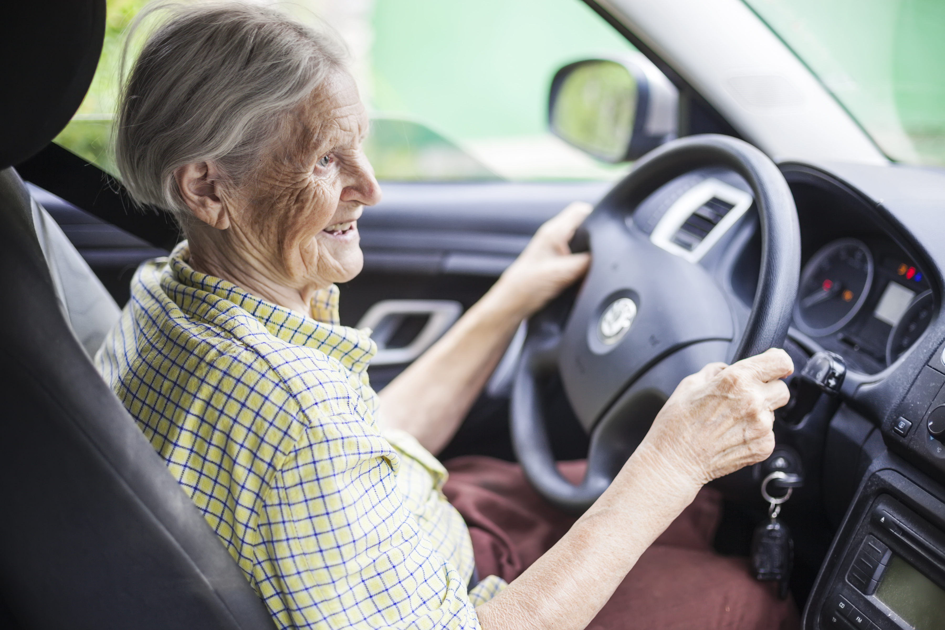 Höheres Unfallrisiko für Fahrer im Alter